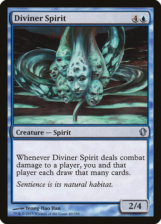 Diviner Spirit [Commander 2013] | Dumpster Cat Games