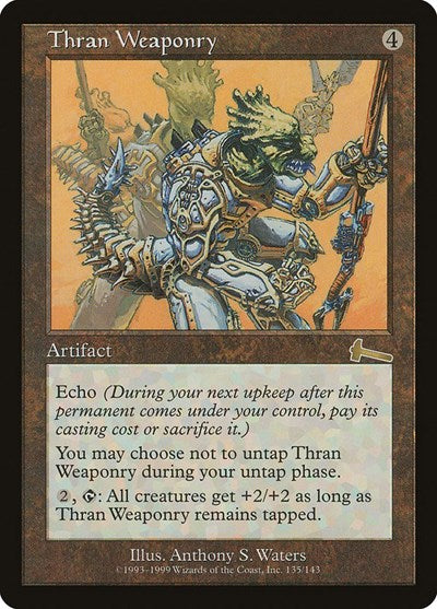 Thran Weaponry [Urza's Legacy] | Dumpster Cat Games