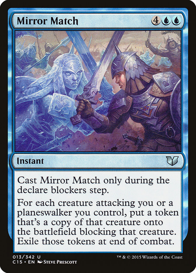 Mirror Match [Commander 2015] | Dumpster Cat Games