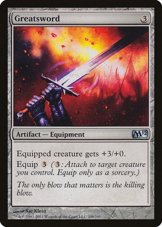 Greatsword [Magic 2012] | Dumpster Cat Games