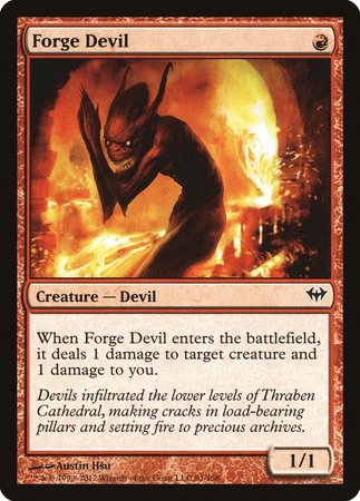 Forge Devil [Dark Ascension] | Dumpster Cat Games