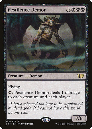 Pestilence Demon [Commander 2014] | Dumpster Cat Games