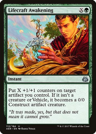 Lifecraft Awakening [Aether Revolt] | Dumpster Cat Games