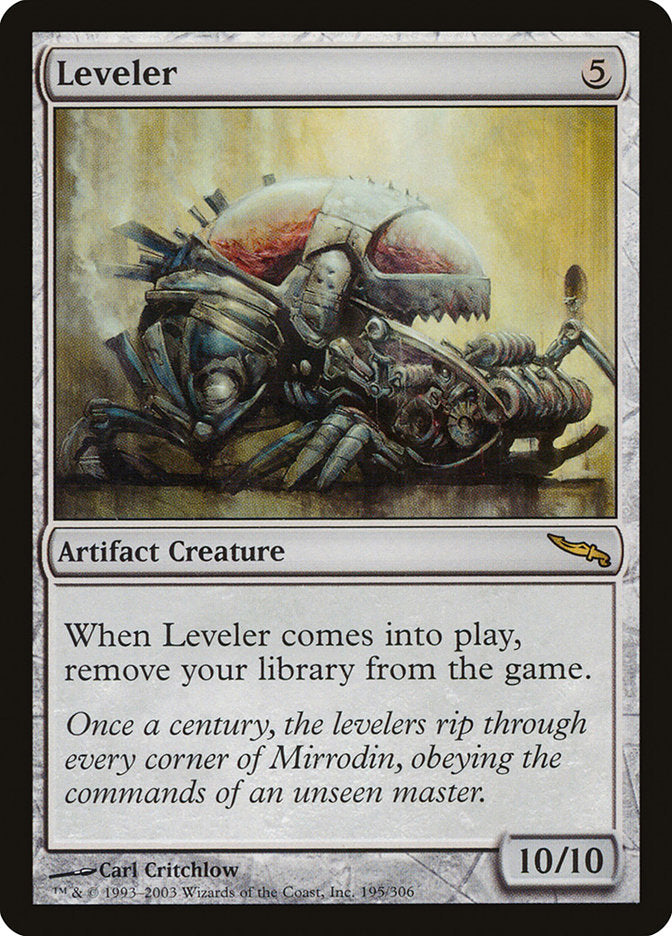 Leveler [Mirrodin] | Dumpster Cat Games