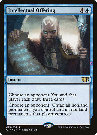Intellectual Offering [Commander 2014] | Dumpster Cat Games