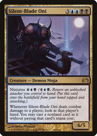 Silent-Blade Oni [Planechase 2012] | Dumpster Cat Games