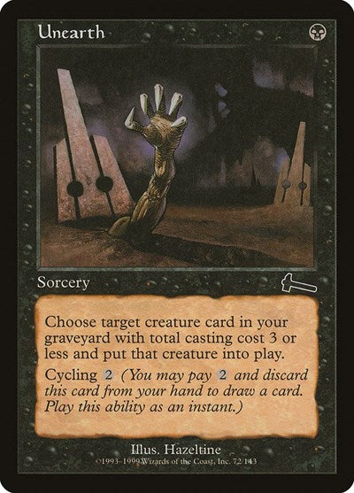 Unearth [Urza's Legacy] | Dumpster Cat Games