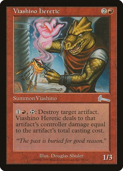 Viashino Heretic [Urza's Legacy] | Dumpster Cat Games