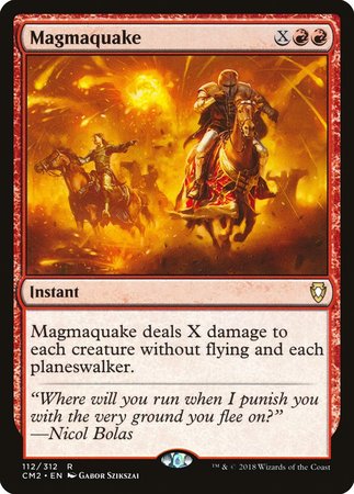 Magmaquake [Commander Anthology Volume II] | Dumpster Cat Games