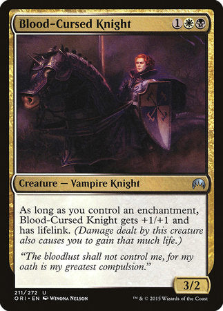 Blood-Cursed Knight [Magic Origins] | Dumpster Cat Games