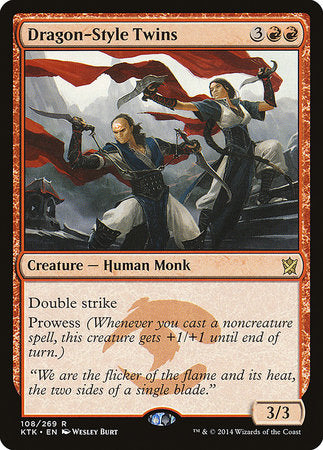 Dragon-Style Twins [Khans of Tarkir] | Dumpster Cat Games
