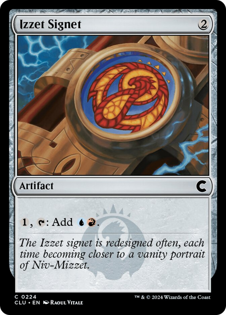 Izzet Signet [Ravnica: Clue Edition] | Dumpster Cat Games