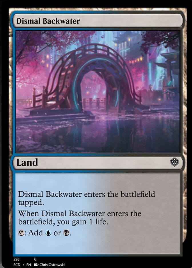Dismal Backwater [Starter Commander Decks] | Dumpster Cat Games