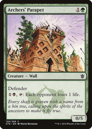 Archers' Parapet [Khans of Tarkir] | Dumpster Cat Games