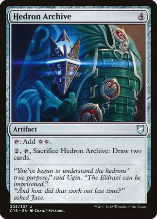Hedron Archive [Commander 2018] | Dumpster Cat Games