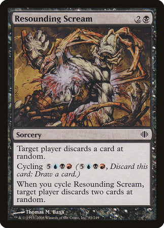 Resounding Scream [Shards of Alara] | Dumpster Cat Games