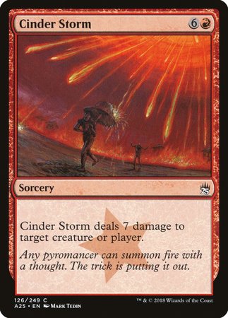 Cinder Storm [Masters 25] | Dumpster Cat Games