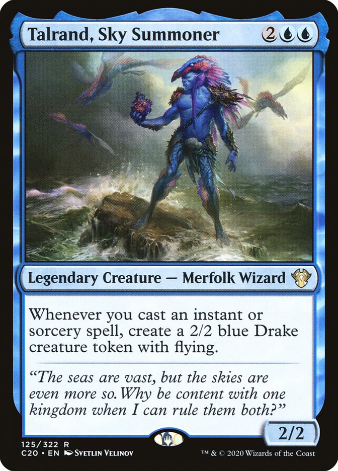 Talrand, Sky Summoner [Commander 2020] | Dumpster Cat Games