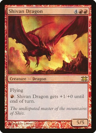 Shivan Dragon [From the Vault: Dragons] | Dumpster Cat Games