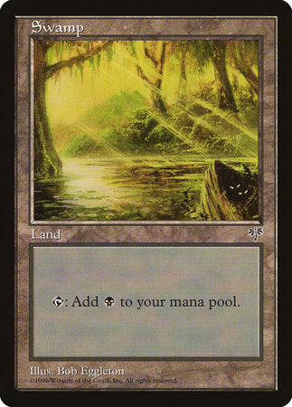 Swamp (Eyes in Log) [Mirage] | Dumpster Cat Games