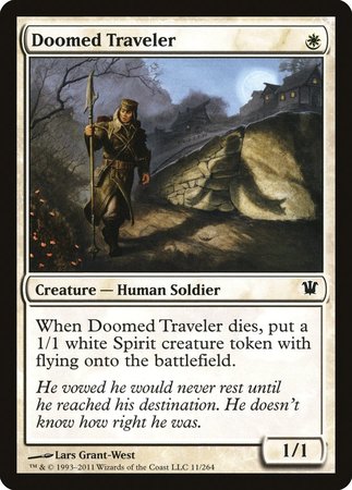 Doomed Traveler [Innistrad] | Dumpster Cat Games