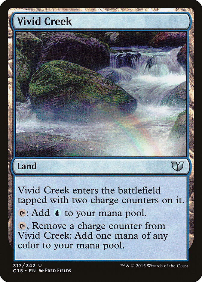 Vivid Creek [Commander 2015] | Dumpster Cat Games