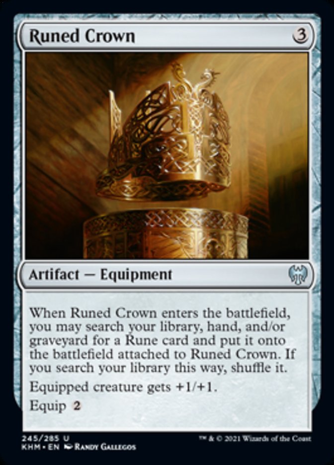 Runed Crown [Kaldheim] | Dumpster Cat Games