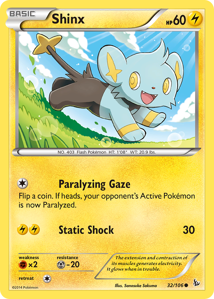 Shinx (32/106) [XY: Flashfire] | Dumpster Cat Games
