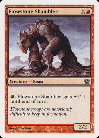 Flowstone Shambler [Ninth Edition] | Dumpster Cat Games
