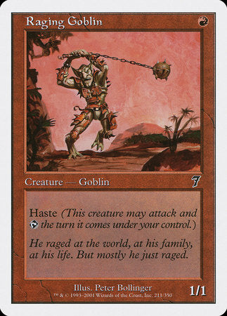 Raging Goblin [Seventh Edition] | Dumpster Cat Games