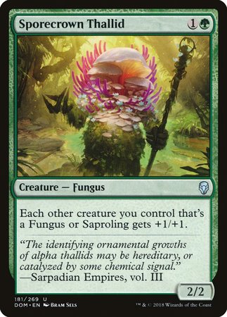 Sporecrown Thallid [Dominaria] | Dumpster Cat Games