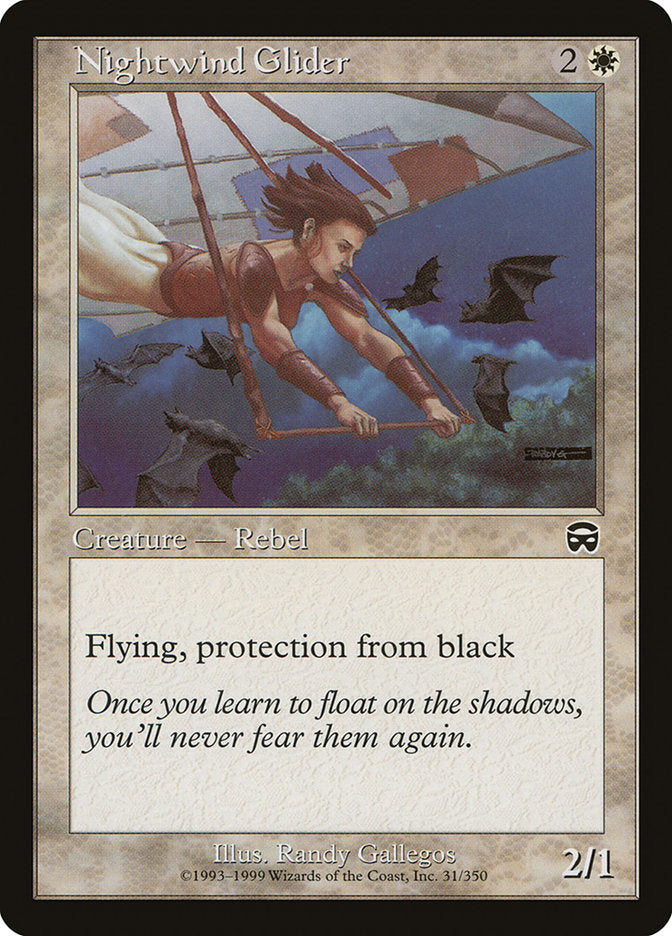Nightwind Glider [Mercadian Masques] | Dumpster Cat Games