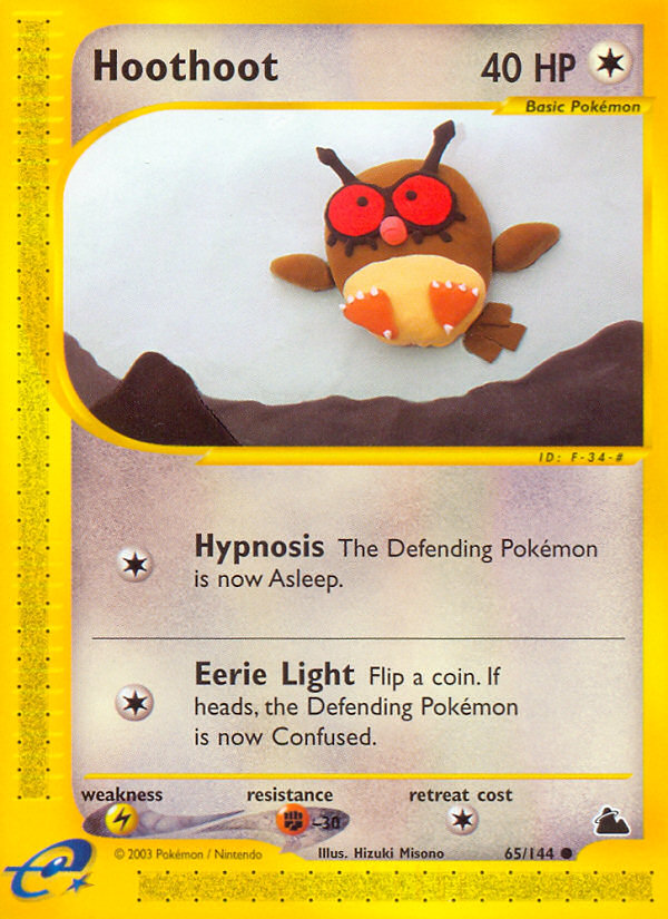 Hoothoot (65/144) [Skyridge] | Dumpster Cat Games