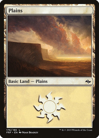 Plains (176) [Fate Reforged] | Dumpster Cat Games