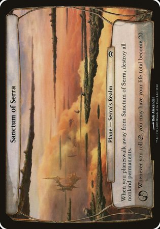 Sanctum of Serra (Planechase) [Planechase Planes] | Dumpster Cat Games