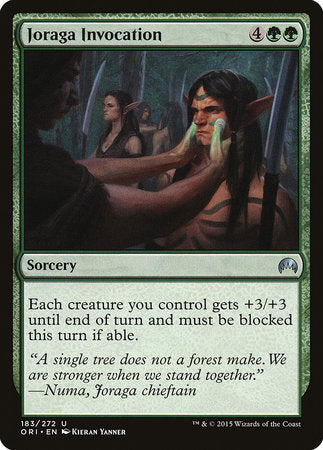 Joraga Invocation [Magic Origins] | Dumpster Cat Games