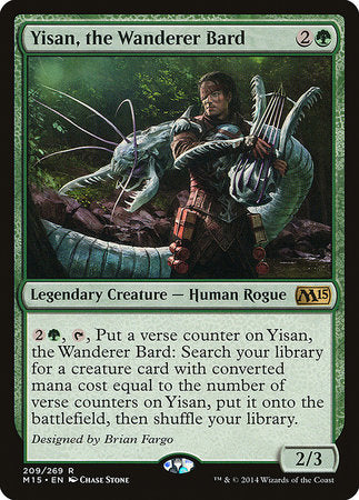 Yisan, the Wanderer Bard [Magic 2015] | Dumpster Cat Games