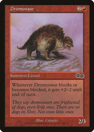 Dromosaur [Urza's Saga] | Dumpster Cat Games