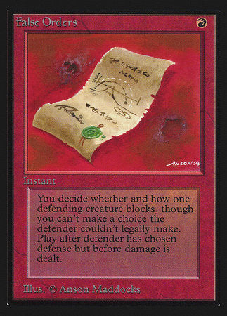 False Orders (CE) [Collectors’ Edition] | Dumpster Cat Games