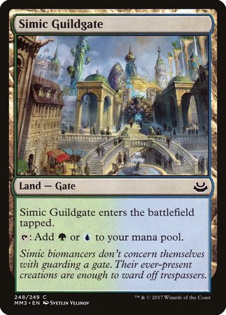 Simic Guildgate [Modern Masters 2017] | Dumpster Cat Games