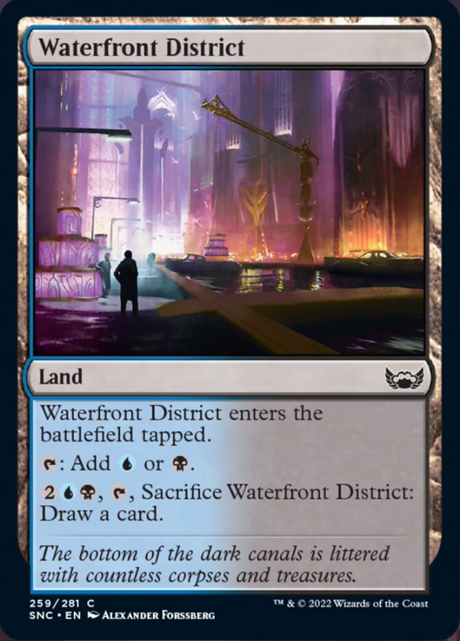 Waterfront District [Streets of New Capenna] | Dumpster Cat Games