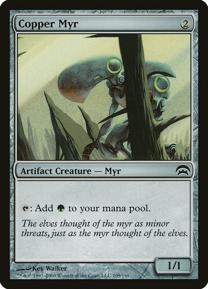 Copper Myr [Planechase] | Dumpster Cat Games