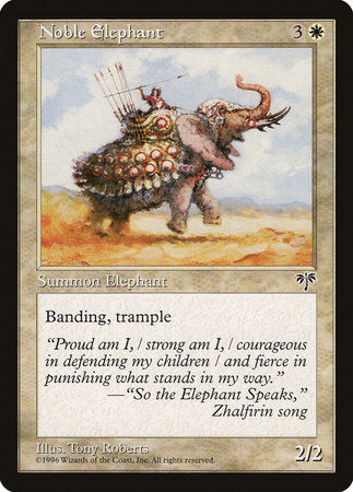 Noble Elephant [Mirage] | Dumpster Cat Games