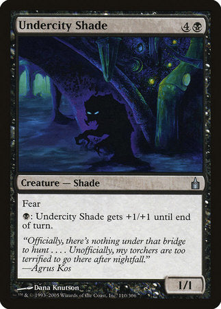 Undercity Shade [Ravnica: City of Guilds] | Dumpster Cat Games