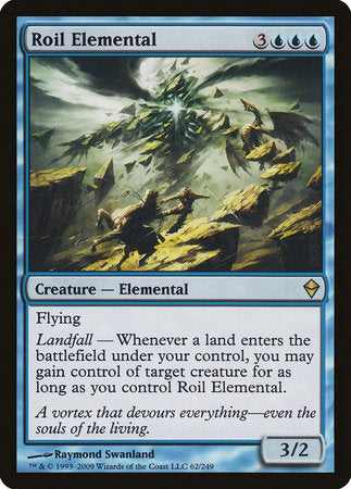 Roil Elemental [Zendikar] | Dumpster Cat Games
