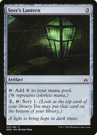 Seer's Lantern [Oath of the Gatewatch] | Dumpster Cat Games