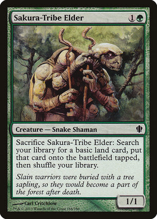 Sakura-Tribe Elder [Commander 2013] | Dumpster Cat Games