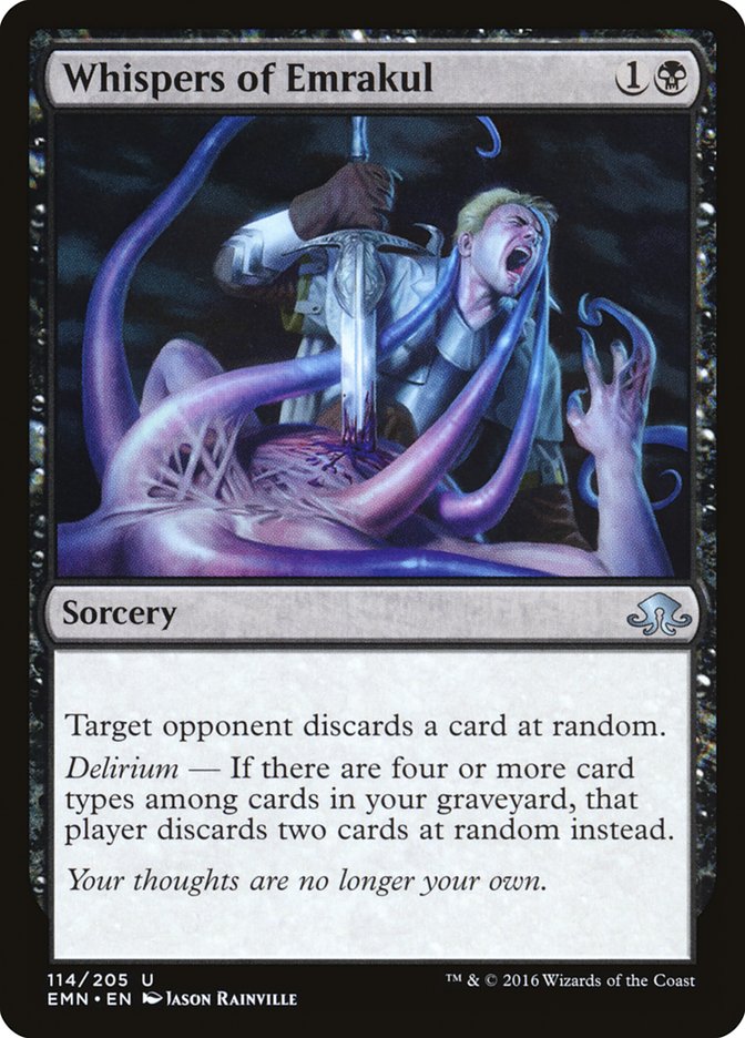 Whispers of Emrakul [Eldritch Moon] | Dumpster Cat Games