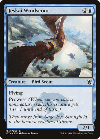 Jeskai Windscout [Khans of Tarkir] | Dumpster Cat Games