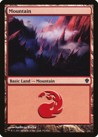 Mountain (352) [Commander 2013] | Dumpster Cat Games